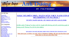 Desktop Screenshot of anhduong.net